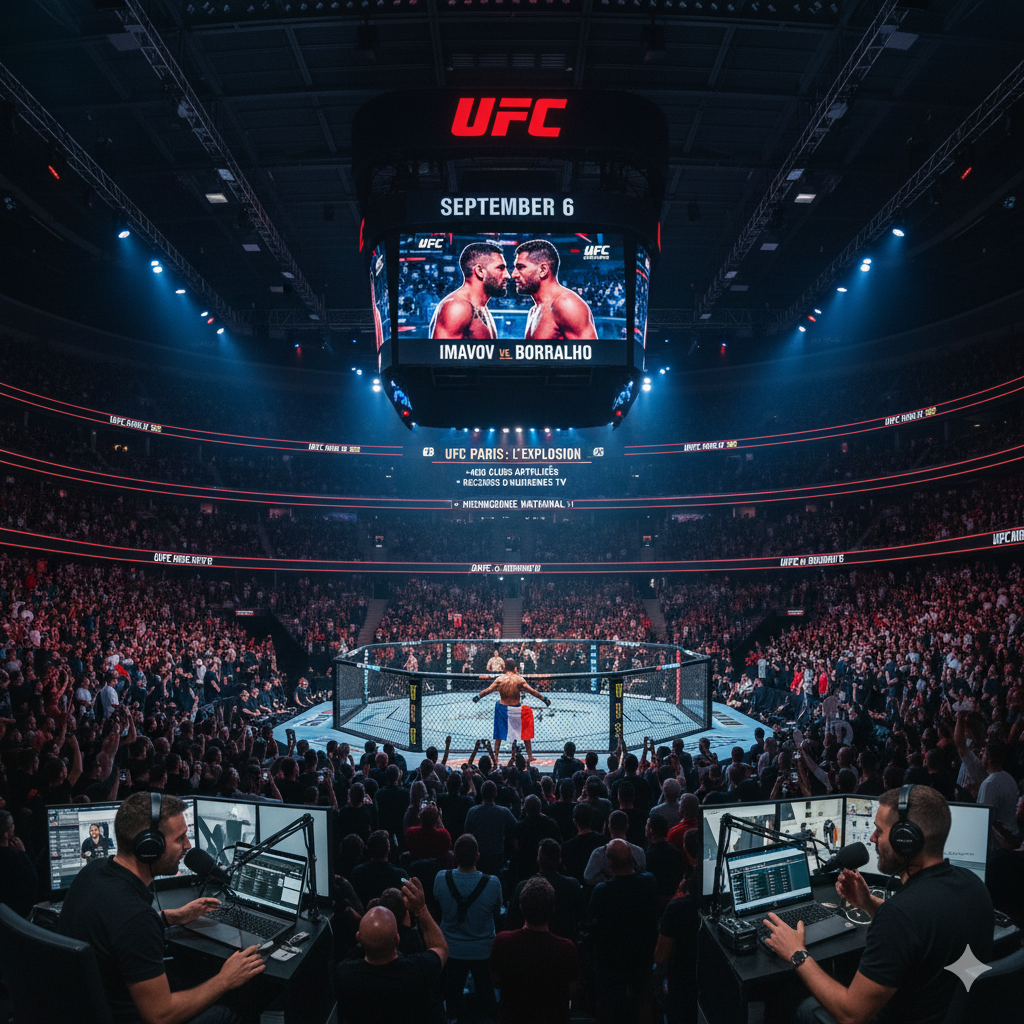 Benoît Saint-Denis et Nassourdine Imavov en stars du MMA français Benoît Saint-Denis et Nassourdine Imavov en stars du MMA français