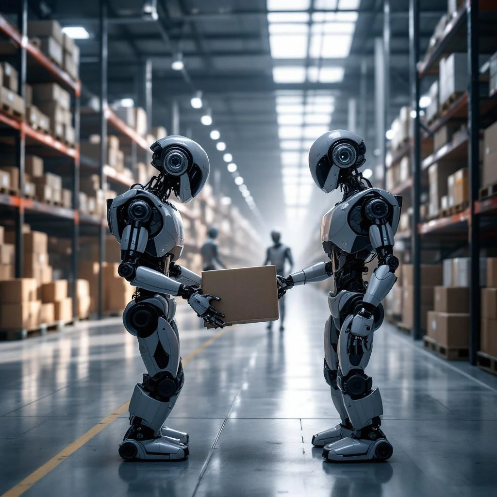 Entrepôt automatisé Amazon