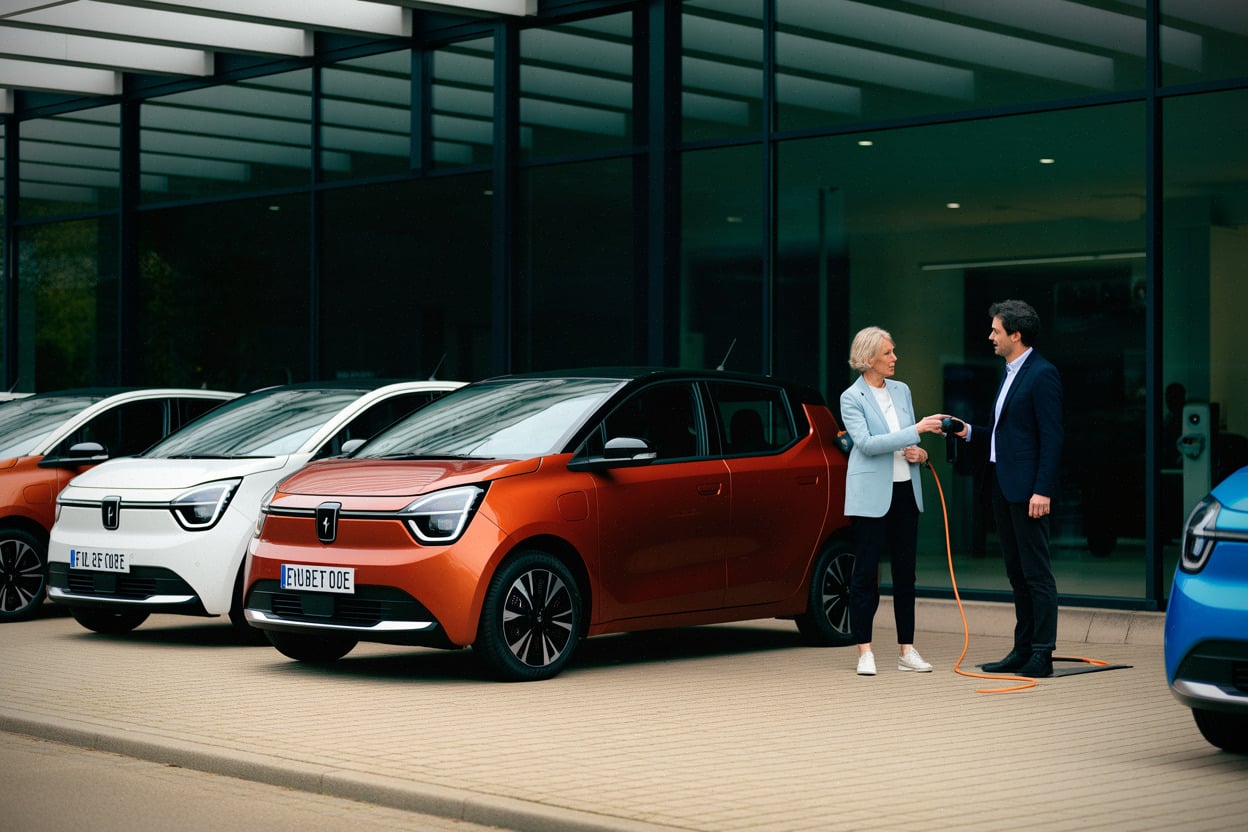 Comparatif de citadines électriques abordables chez un concessionnaire