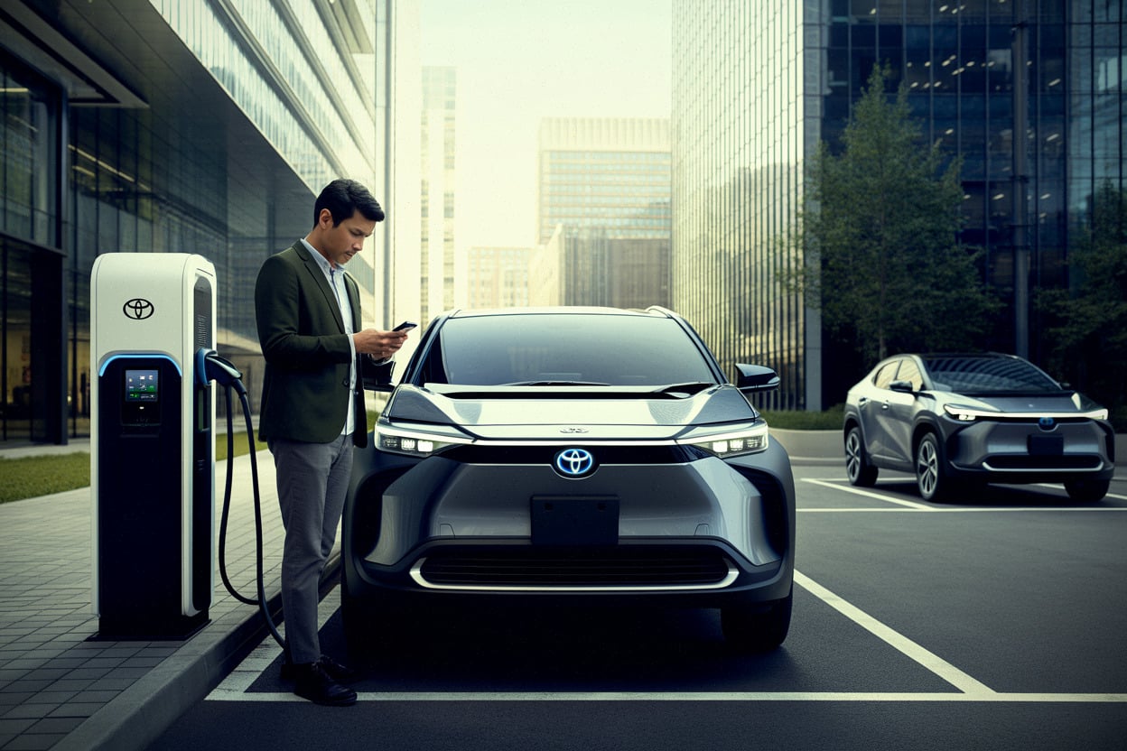 86154450e0bab93a Toyota électrique : le critère discret qui la place devant des rivales plus ambitieuses