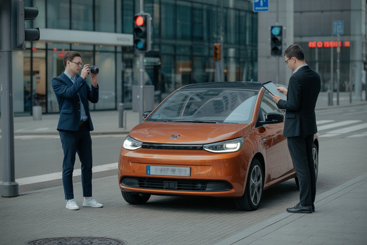 Prototype MG électrique compact face au marché européen des citadines