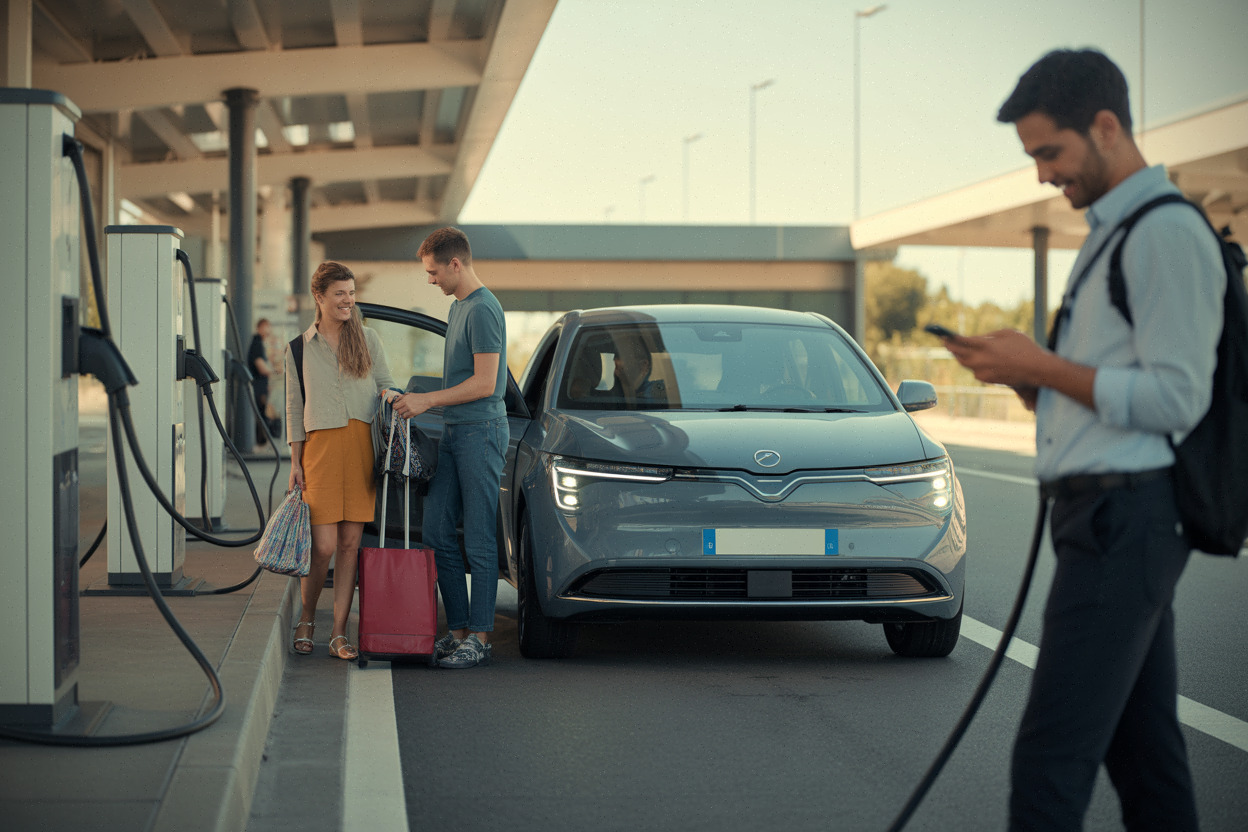 fc630fbeefb6cf50 6% à 7% des vacanciers en voiture électrique, A7, A10 et A9 sous surveillance, ce qui peut ralentir les grands départs