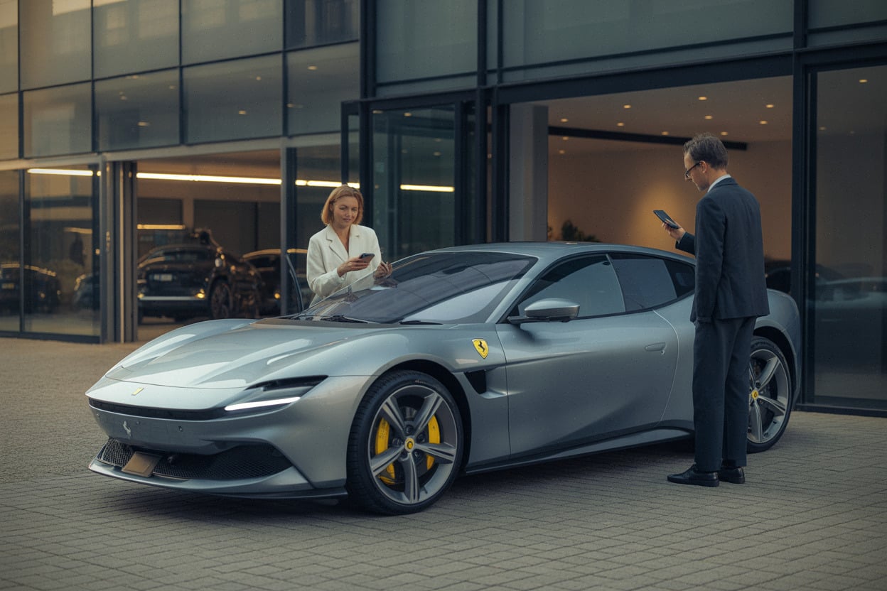 2d6244045074490d 1 050 ch, cinq places, 531 km d'autonomie annoncée, pourquoi la Ferrari Luce électrique surprend déjà la Chine