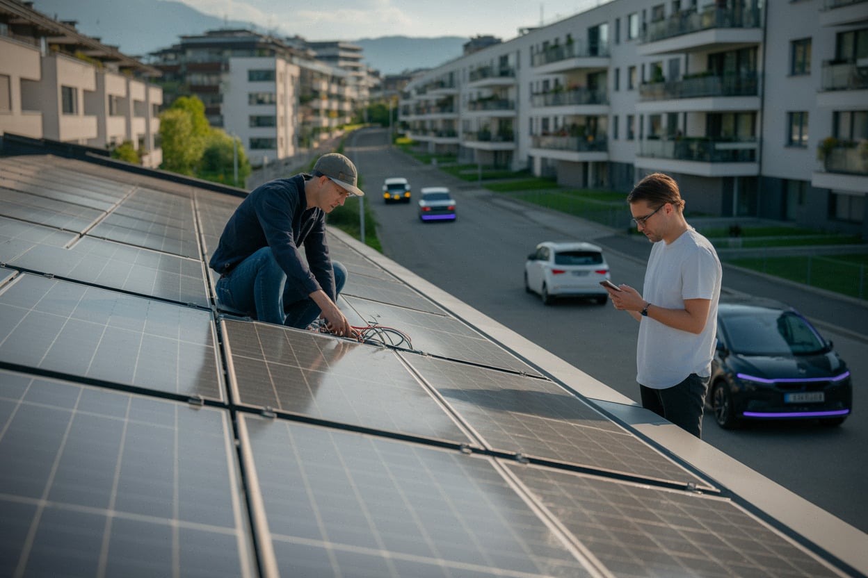 88117b3877dabb58 Solaire en Suisse en 2026, production record, barrages préservés, ce que le réseau sous pression doit affronter