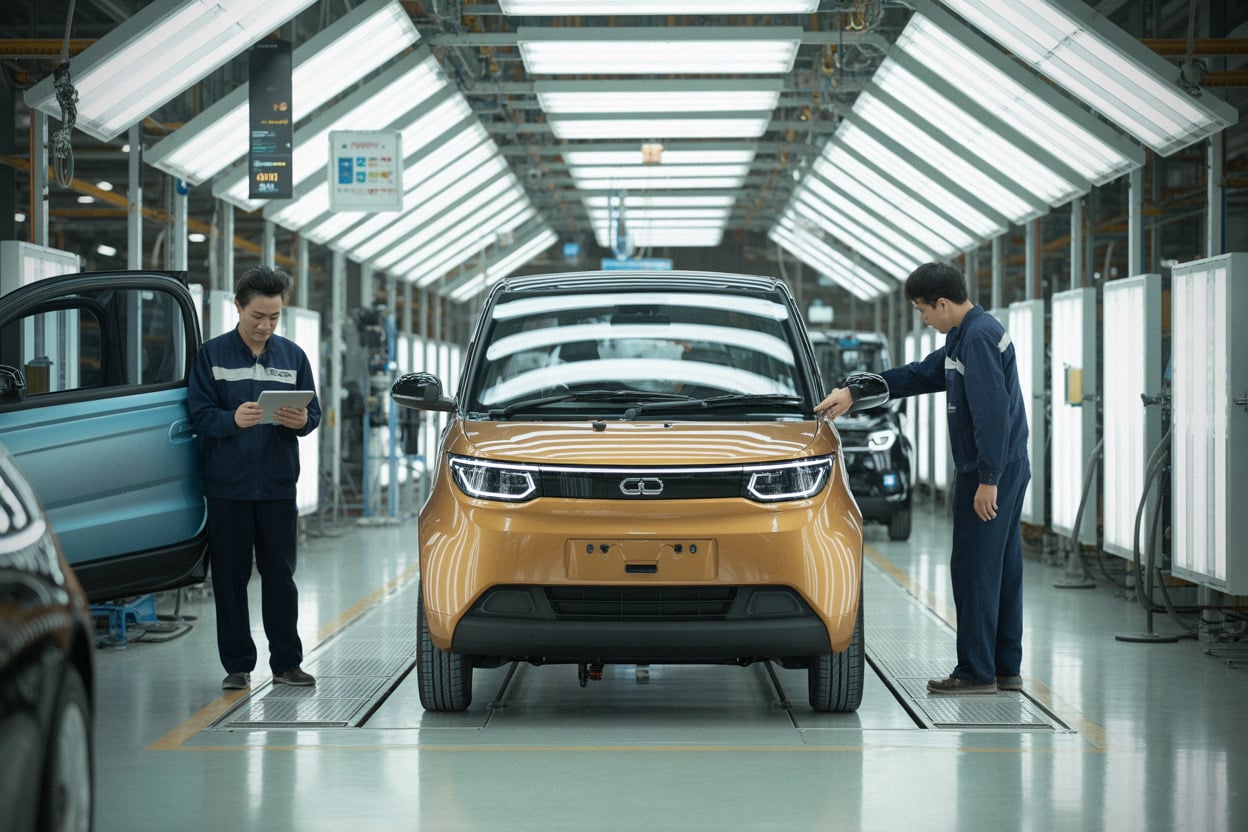 9bc61b37f032c071 148 millions de VND, TMT Nano S05, lancement envisagé en août 2026, cette mini électrique surprend VinFast au Vietnam