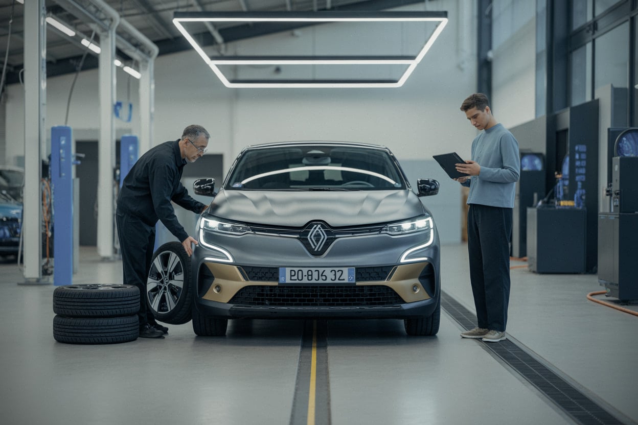 a0197e86c13d9a02 30 km d'autonomie en plus, 500 km visés sans changer la batterie, ces pneus Continental de Renault surprennent