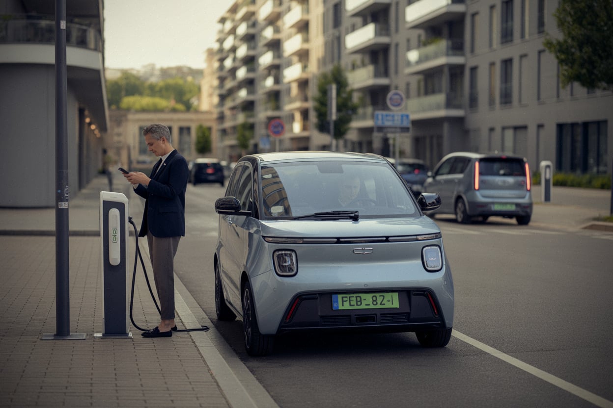 c5699c26d9f12928 20 990 €, 345 km WLTP maxi, Geely E2 arrive en 2026 bien équipée, ce que la Renault 5 doit affronter sur le marché français