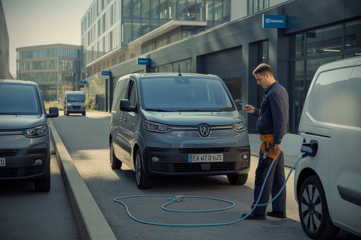 06ec7173bd0817ac 77 euros par mois, carburant cher, artisans et PME passent à l'électrique en 2026, ce qui change déjà leurs marges
