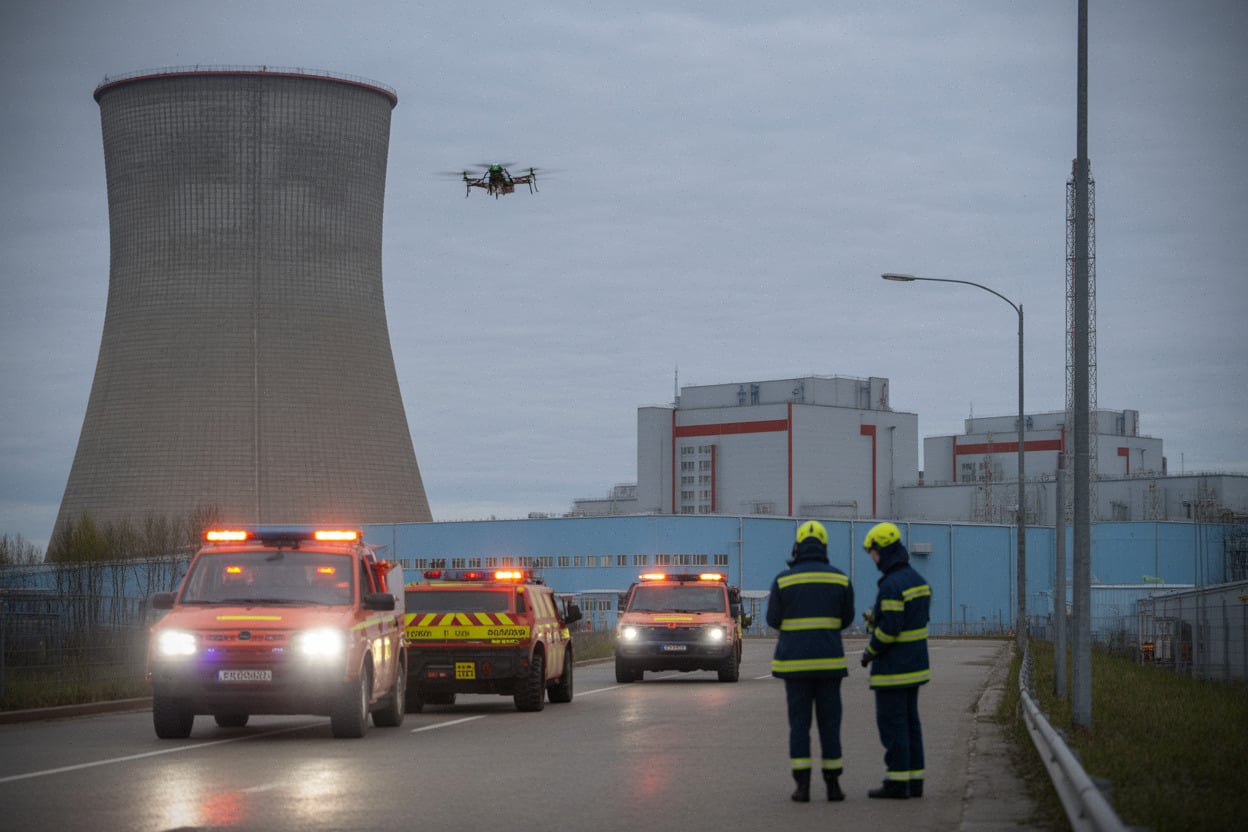3f8eafb6d6b554cd Un drone, une tour de refroidissement touchée à Koursk, l'AIEA alerte sur la sûreté nucléaire, ce qui inquiète l'agence onusienne