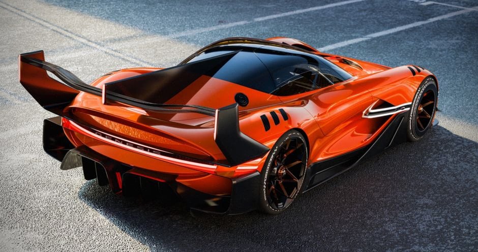 Concept de supercar électrique présenté lors du CES 2026