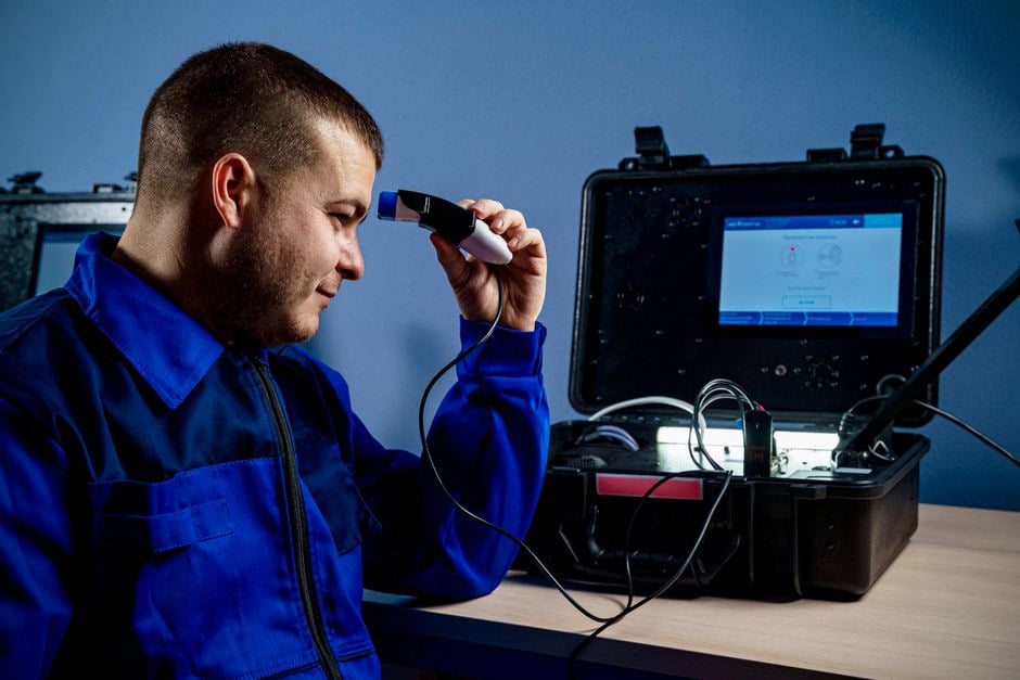 Test de cybersécurité IA dans un laboratoire sécurisé moderne
