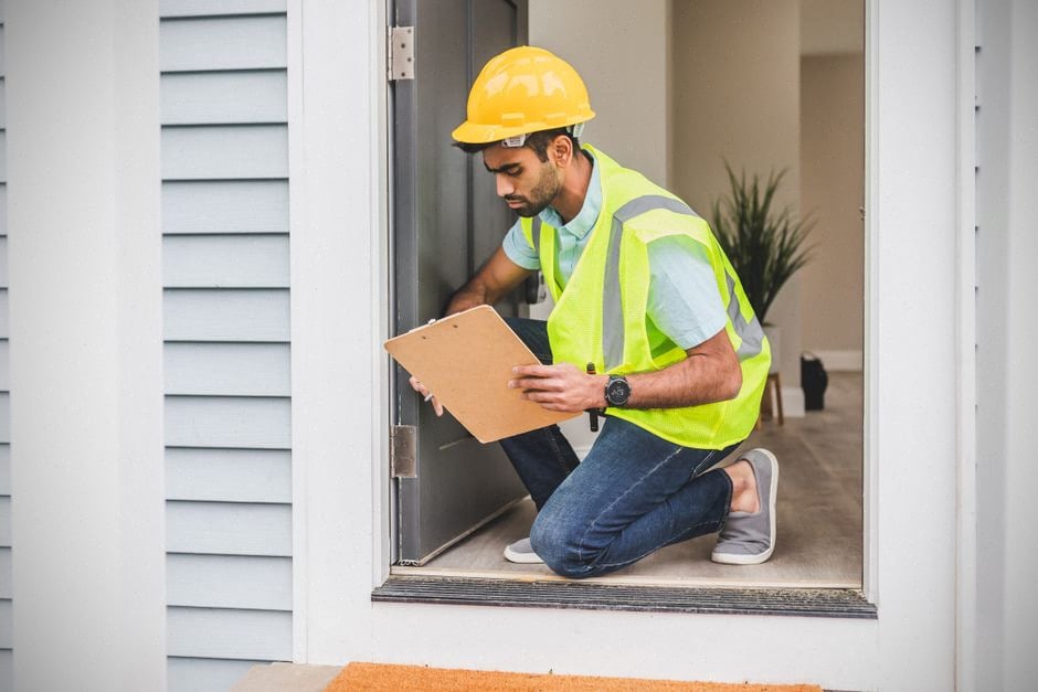 Conseiller rénovation présentant un audit énergétique à un propriétaire