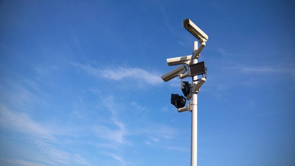 Surveillance du réseau électrique pendant la grève à Penly